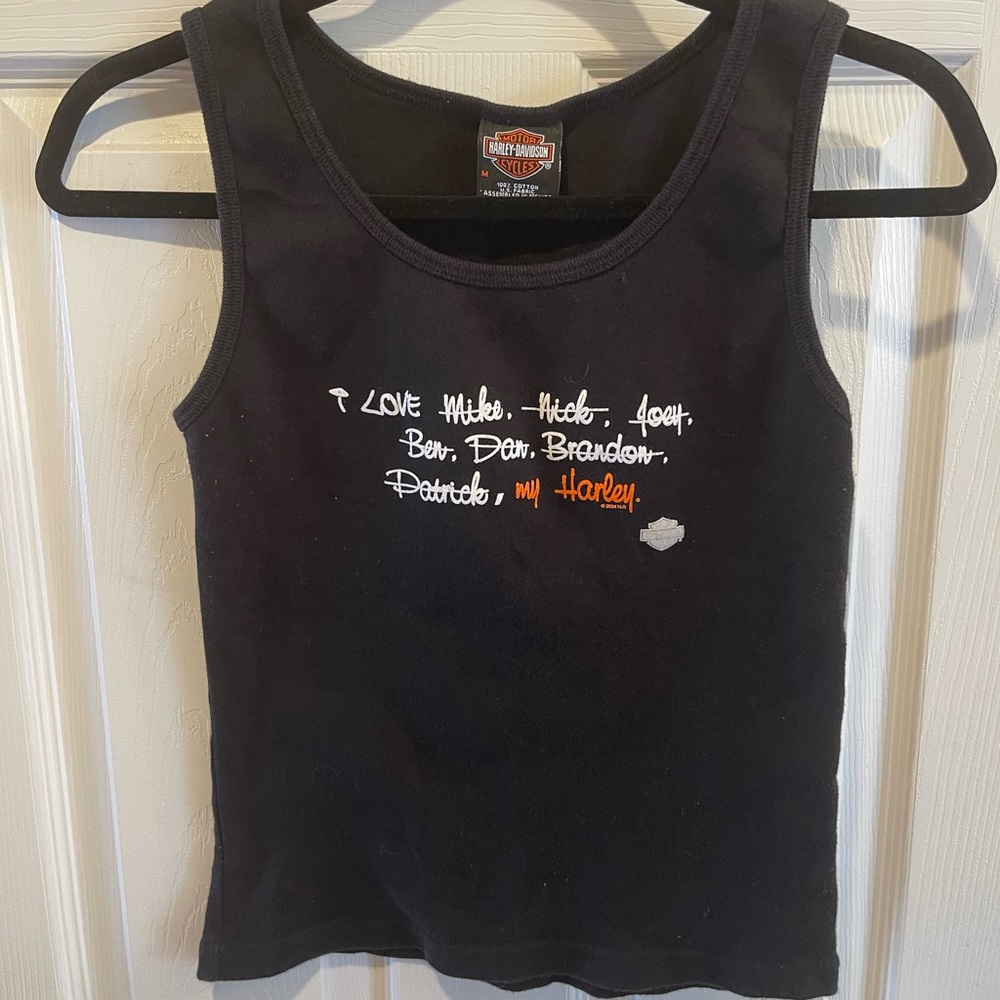Harley Davidson Medium tank top